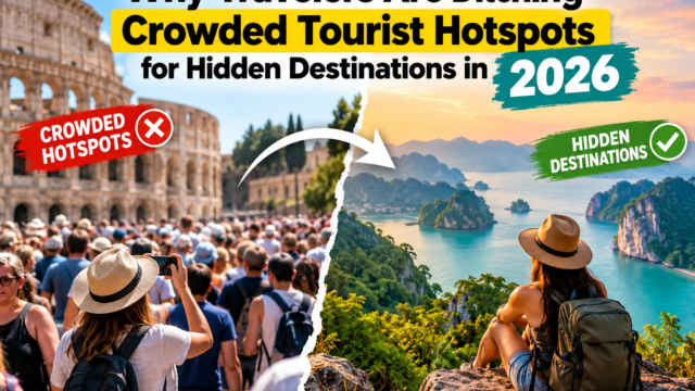 Why Travelers Are Ditching Crowded Tourist Hotspots for Hidden Destinations in 2026