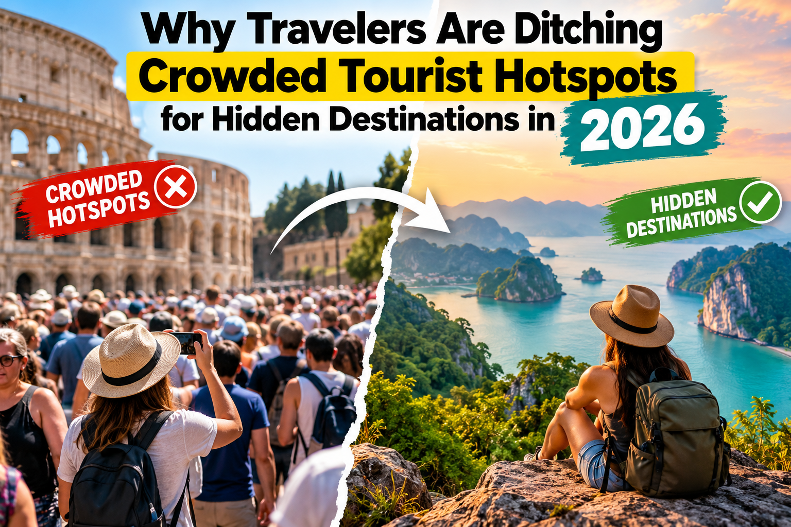 Why Travelers Are Ditching Crowded Tourist Hotspots for Hidden Destinations in 2026