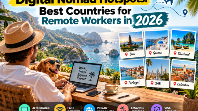 Digital Nomad Hotspots: Best Countries for Remote Workers in 2026