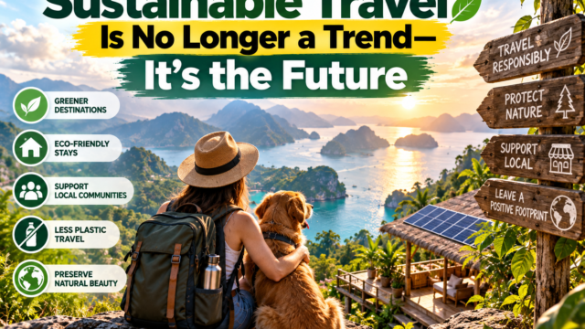 Sustainable Travel Is No Longer a Trend—It’s the Future