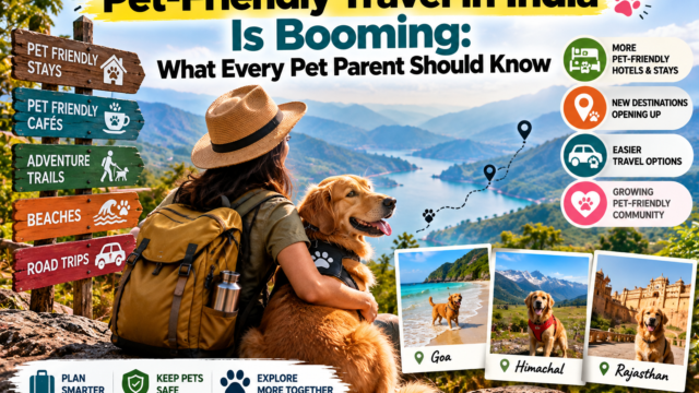 Pet-Friendly Travel in India Is Booming: What Every Pet Parent Should Know