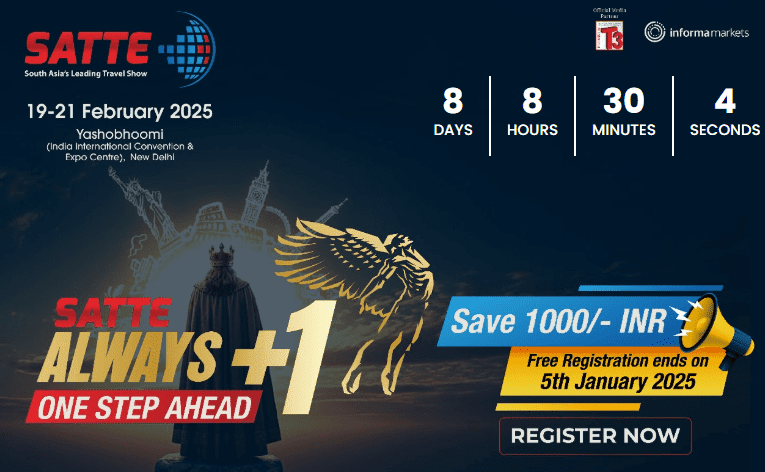 Welcome to SATTE 2025 - Gear up for Major partnerships & events 11 SATTE